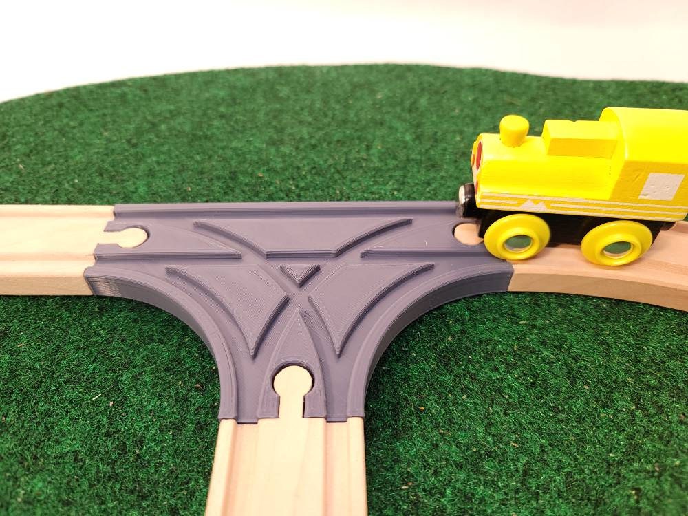 Toy Train Track T Intersection Toy for Kids Train Track Toddlers Train Track