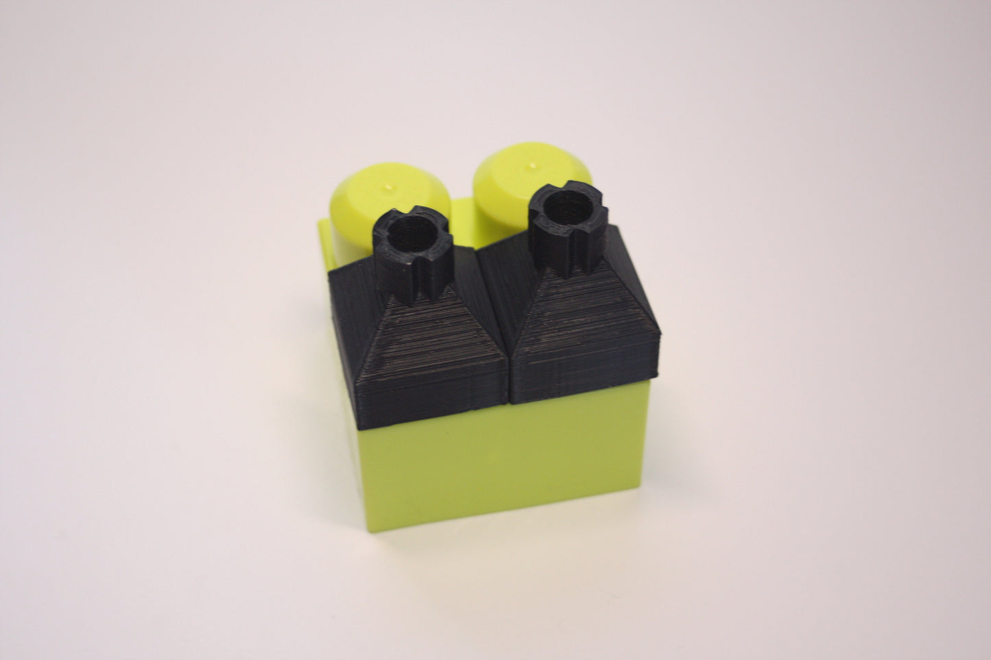 Kids Toy Block Adaptor (4) Pack [Compatible with Megabloks and Fisher Price Little People]